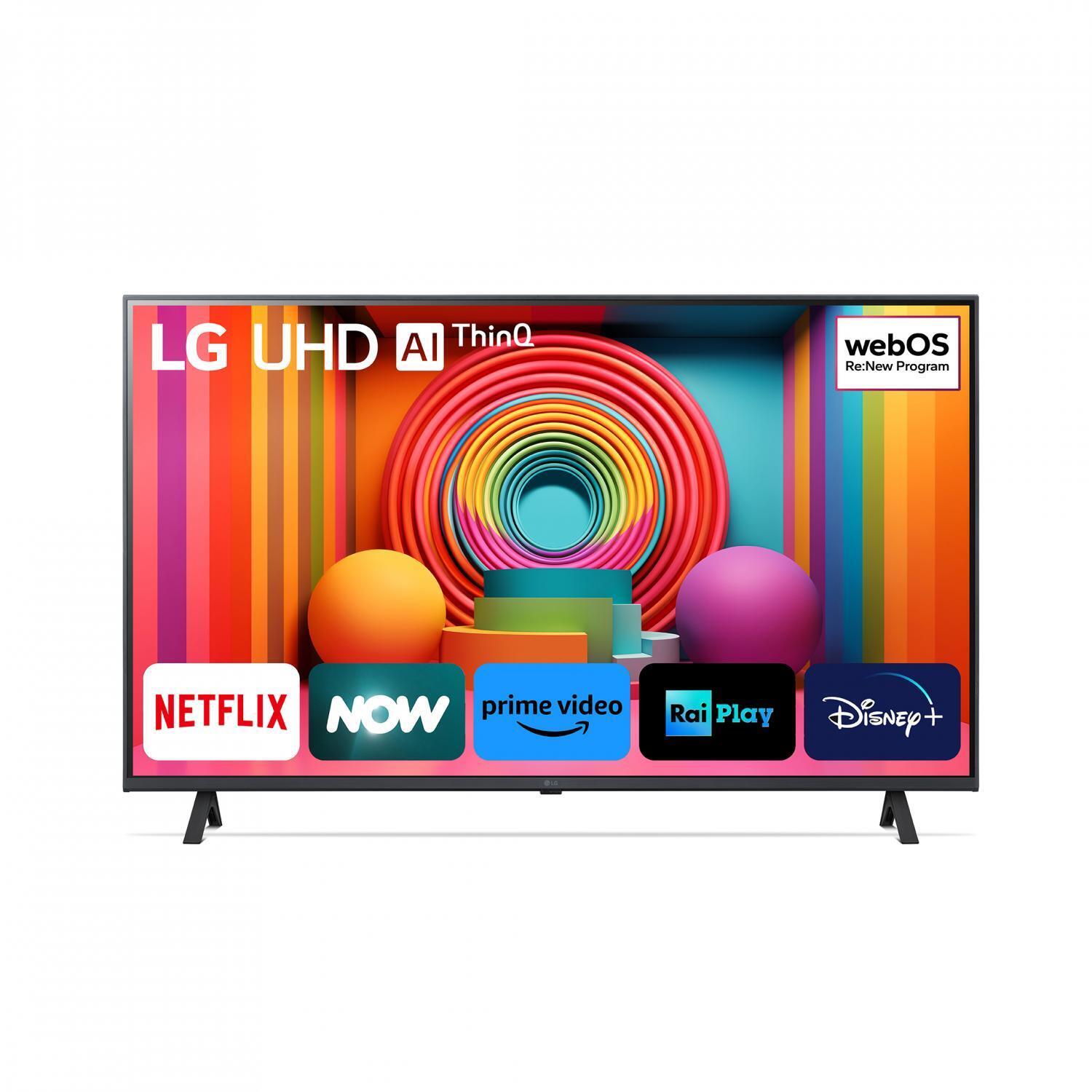 Lg Smart TV 43" 4K Ultra HD LED WebOS HDR10 Pro Classe G Nero 43UR75006LK.API
