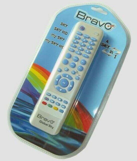 Bravo Global Sky Telecomando Pre-Programmato Per Tutti I Tipi Di Decoder Sky