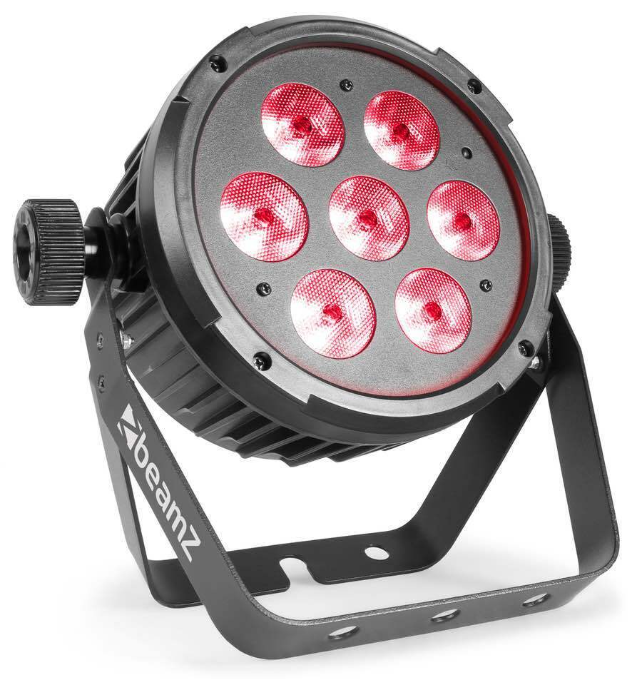 BEAMZ BT270 FLAT PAR 7X6W 4IN1 DMX IRC FARI TEATRALI