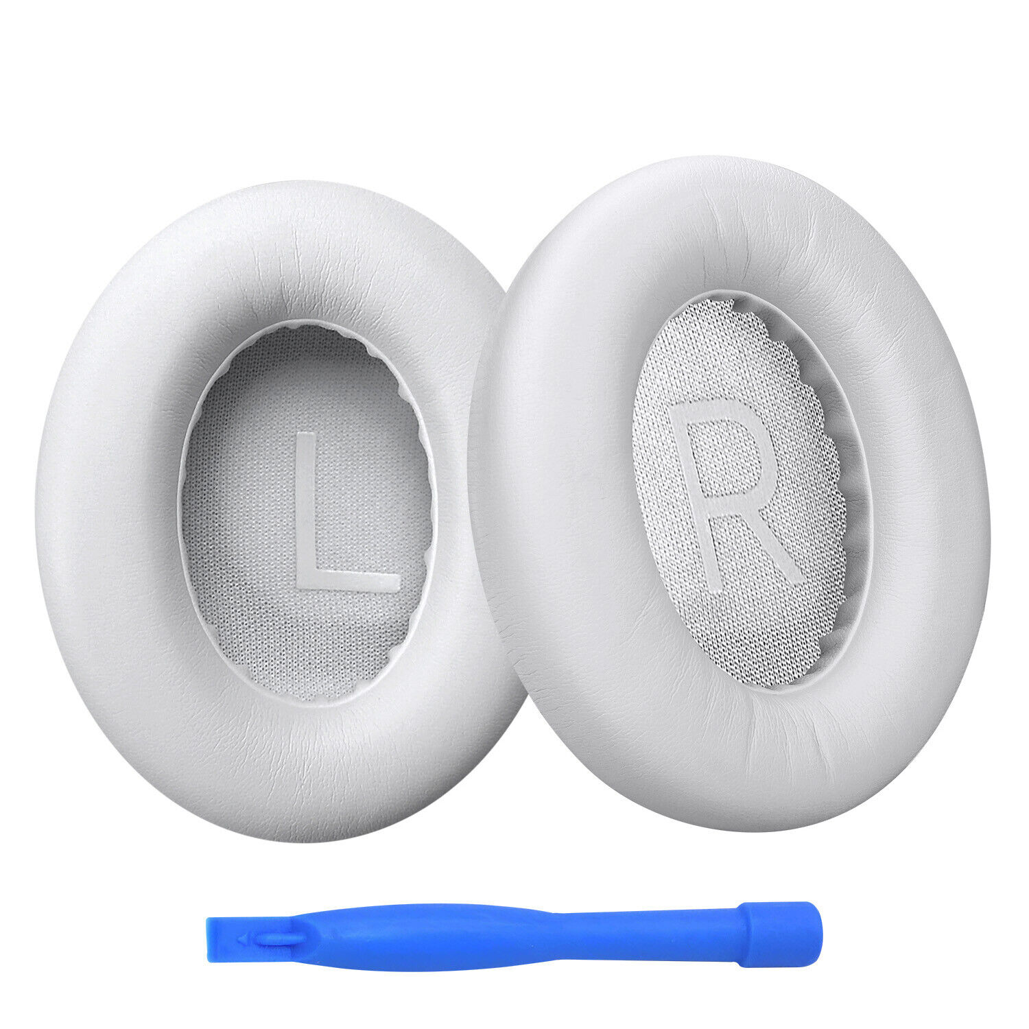 Cuscinetti Ricambio per Bose NC700 Noise Cancelling Cuffie - Memory Foam -Bianco