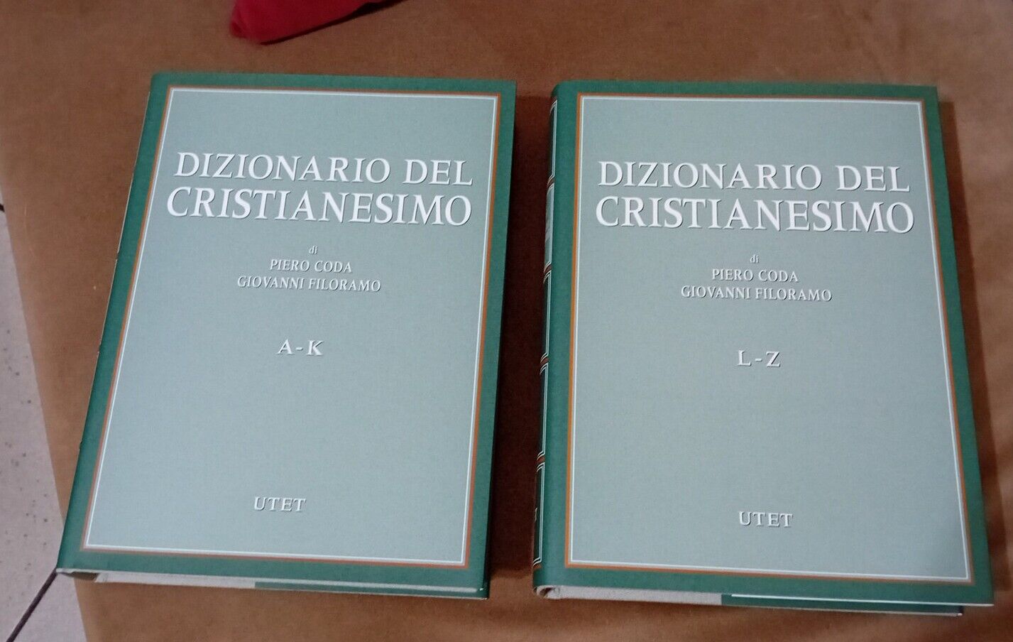 Dizionario Del Cristianesimo 2 Volumi Utet