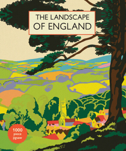 Brian Cook's Landscape of England Jigsaw Puzzle: 1000-piece jigsaw puzzle