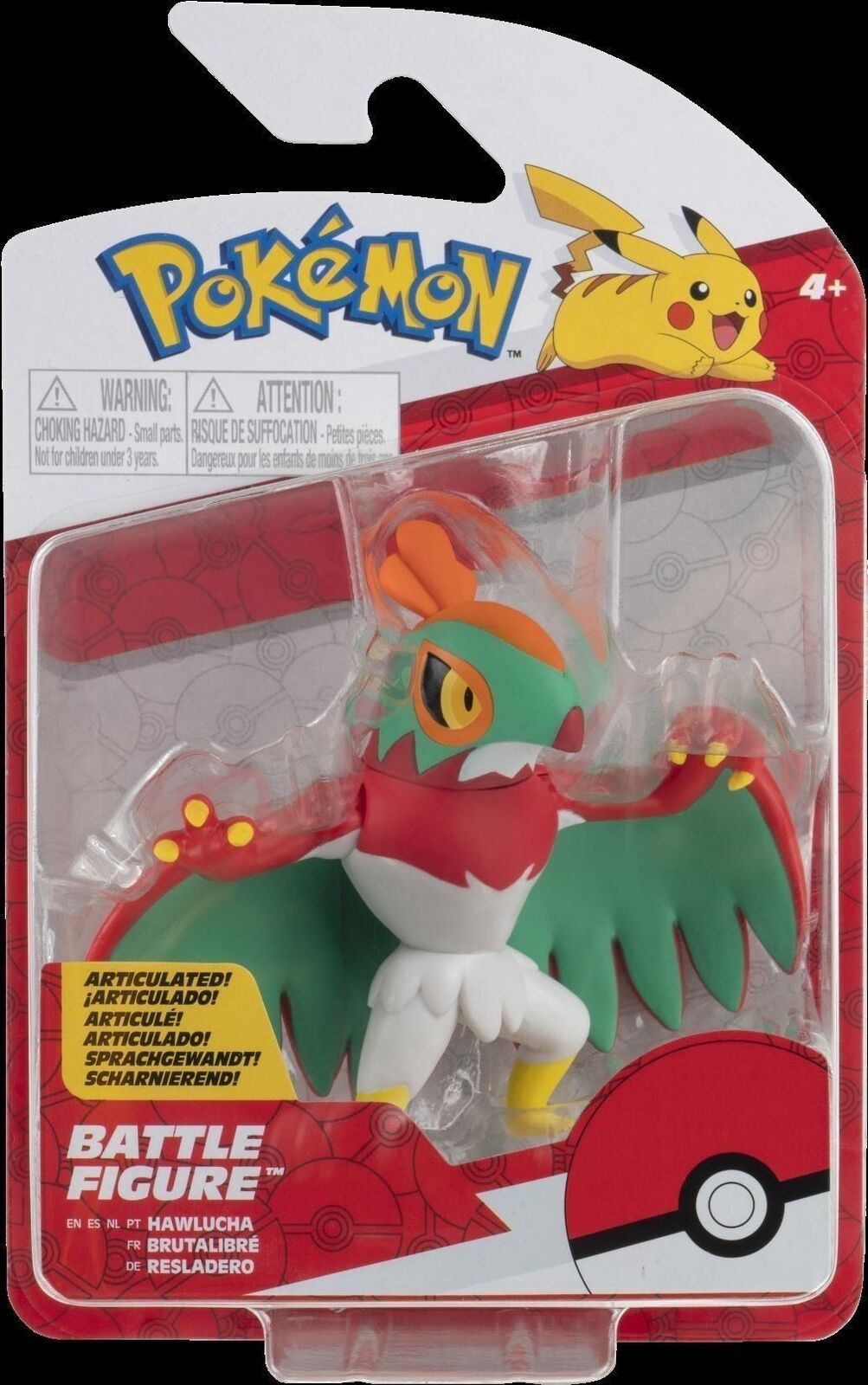 Pokemon: Rei Toys - Battle Figure Pack Serie 3 - Hawlucha -