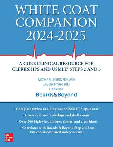 White Coat Companion 2024-2025 by Lorinsky, Michael