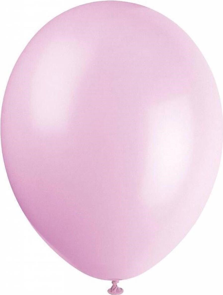 Unique Party: 10 Ct 12'' Powder Pink Balloon -