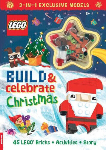LEGO® Books: Build & Celebrate Christmas (includes 45 bricks) by LEGO®