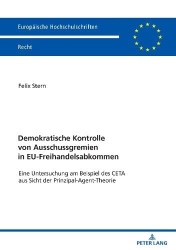 Felix Stern Demokratische Kontrolle von Ausschussgremien in EU-Freih (Tascabile)
