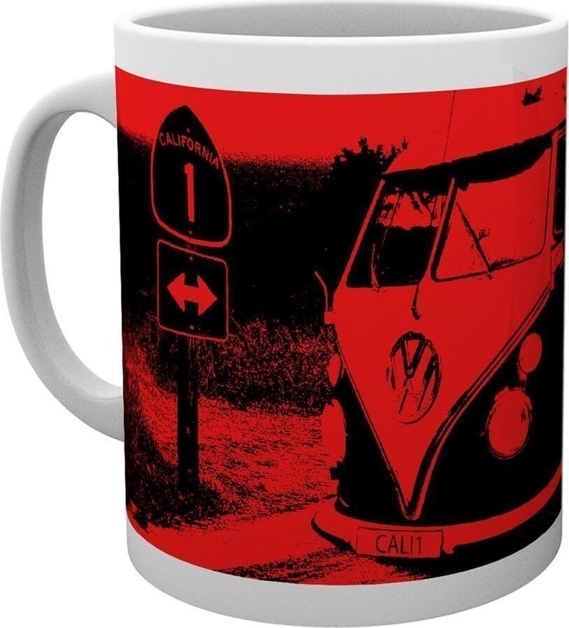 Vw Camper: California Red (Tazza) -