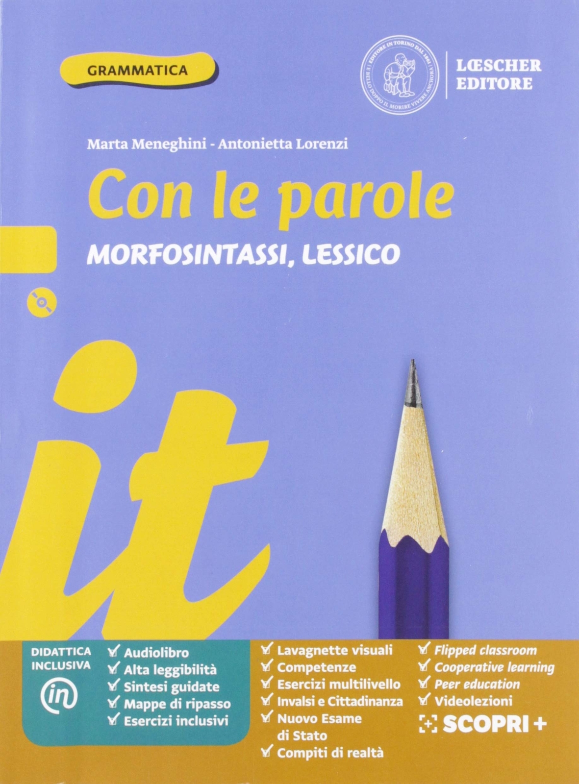 9788858333204 Con le parole. Morfosintassi, Lessico. Ediz. blu. .... Con DVD-ROM