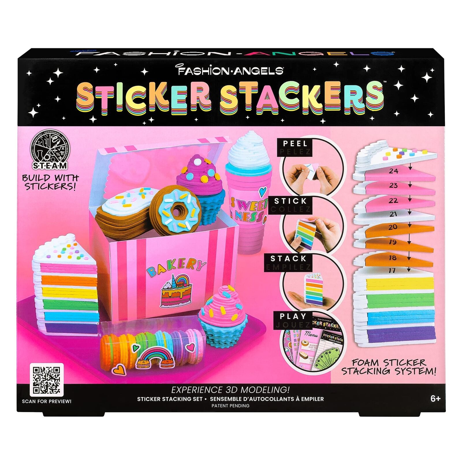 Crayola: Sticker Stackers Set - Pasticceria -