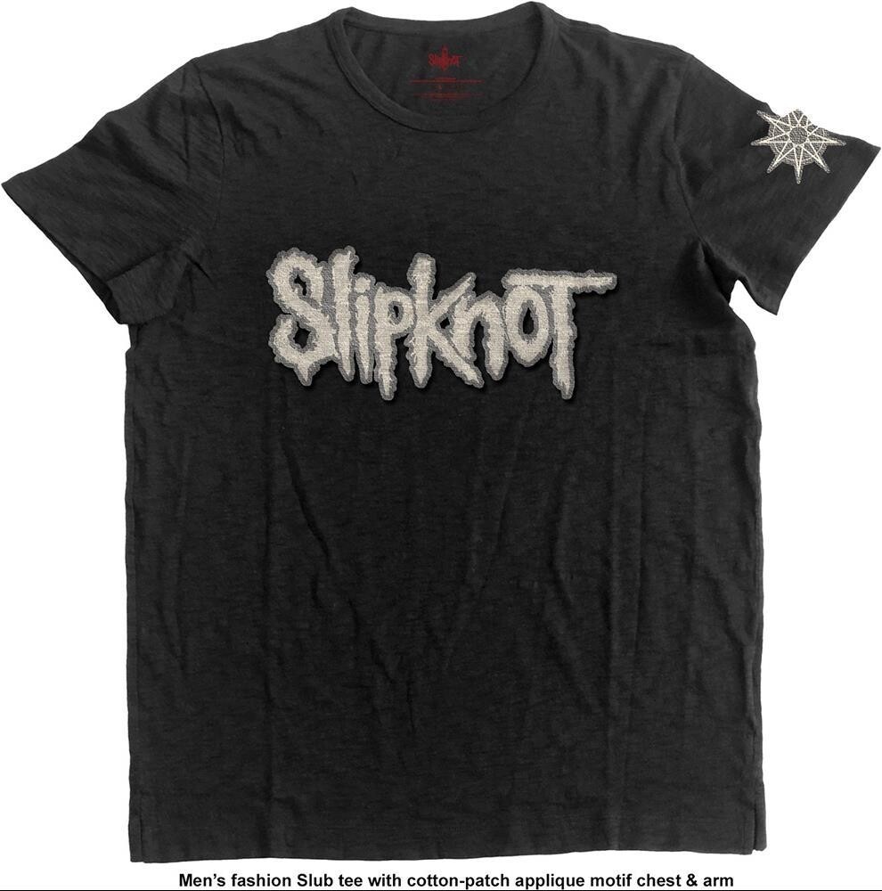 Slipknot: Logo & Star (T-Shirt Unisex Tg. M) -
