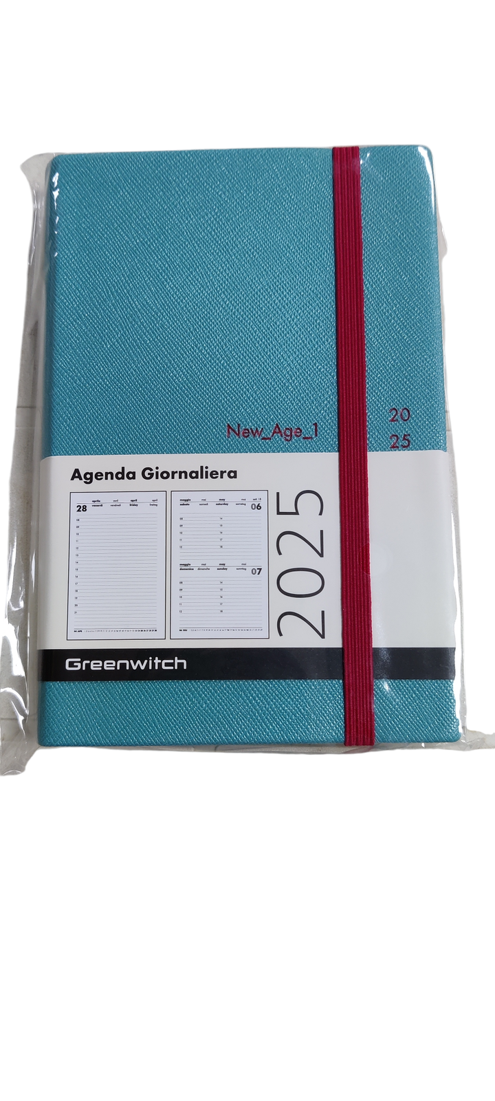 Agenda 2025 Giornaliera Pocket Greenwitch New Age Safian Tiffany