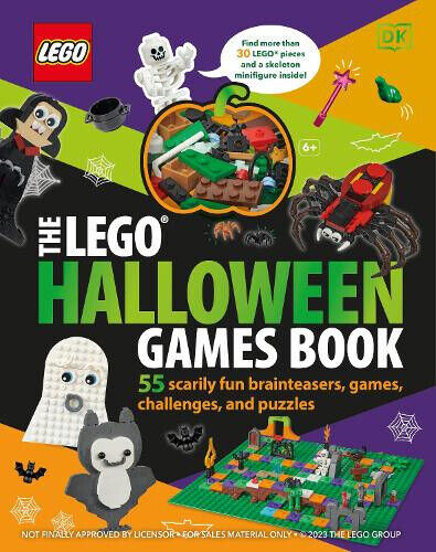 The LEGO Halloween Games Book: Ideas for 50 Games, Challenges, Puzzles, and