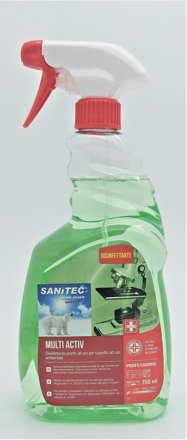 DETERGENTE MULTI ACTIV DISINFETTANTE 750ML