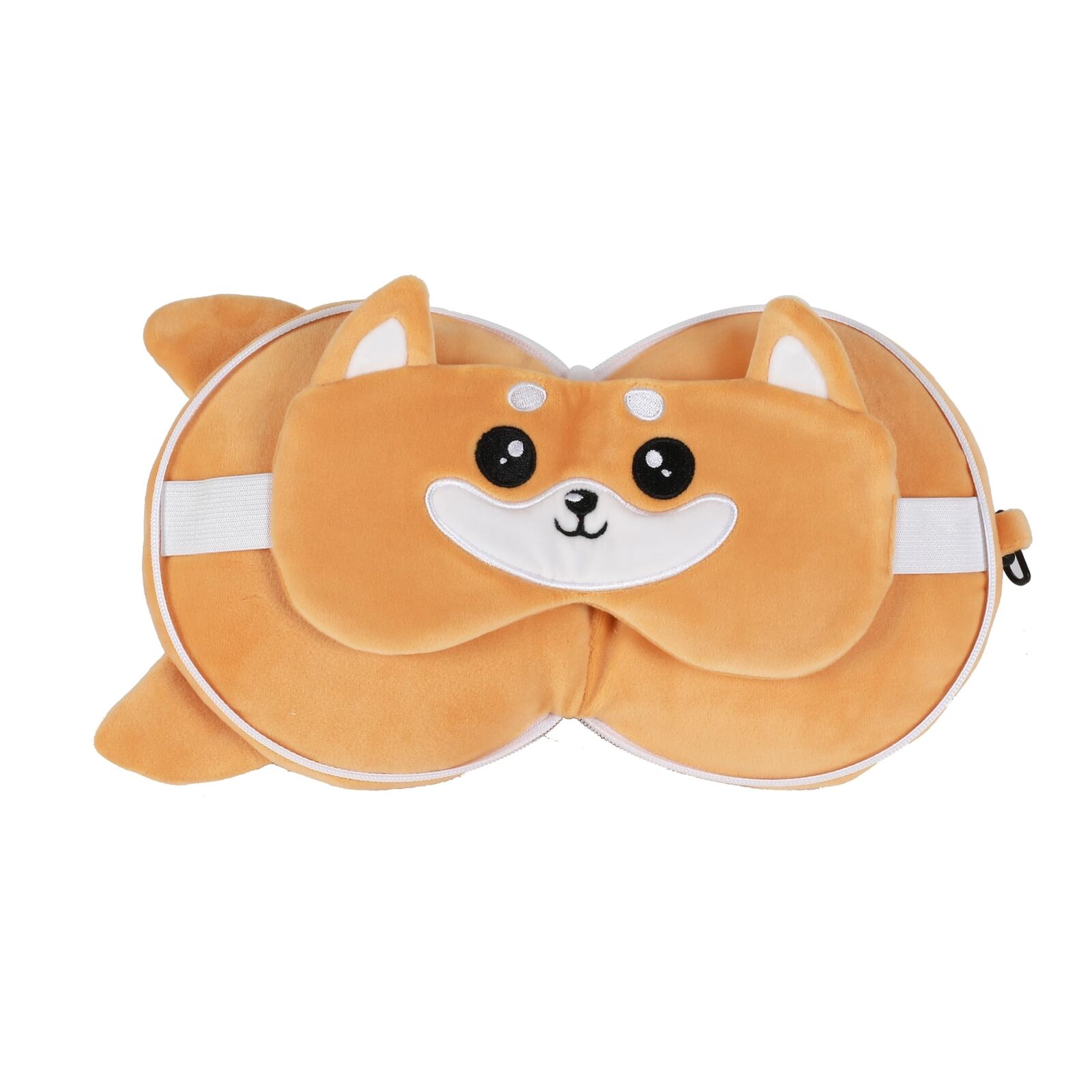 Itotal - Pillow With Sleep Mask - Shiba (Xl2531) Toy NUOVO