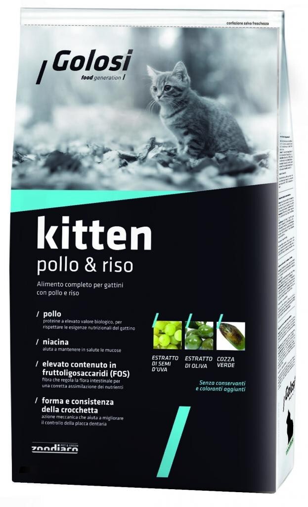 Crocchette Gatto - Kitten Golosi 1,5 Kg