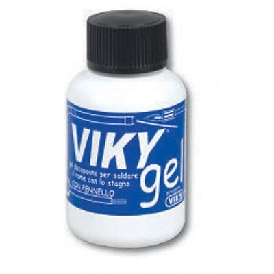 GEL DIOSSIDANTE PER SALDATURE ECOLOGICO VIKY 80 ml