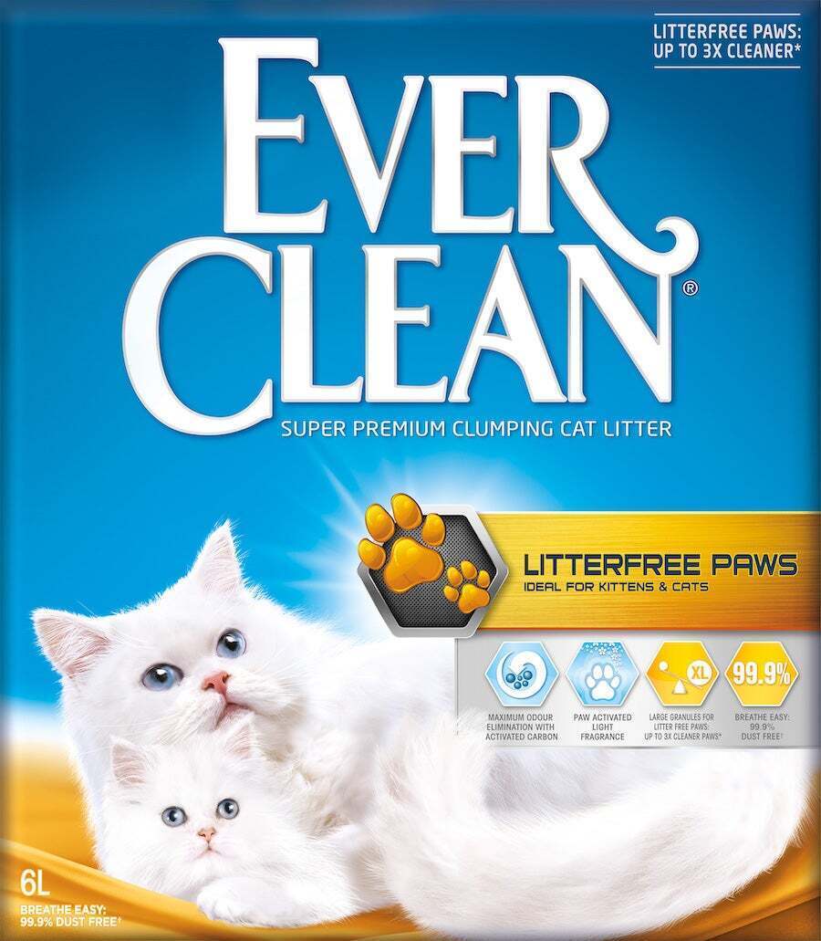 Lettiera Everclean Litterfree Paws 6l