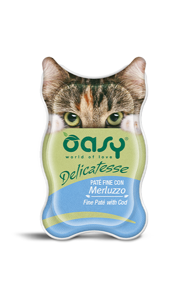 Oasy Delicatesse • Paté Fine Con Merluzzo 85 gr