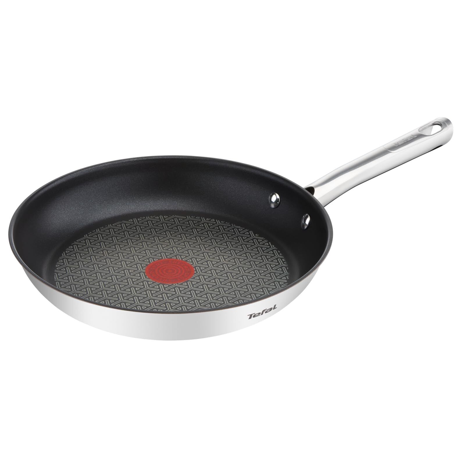 Tefal Duetto Padella 28 cm in acciaio iossidabile rivestimento antiaderente P...
