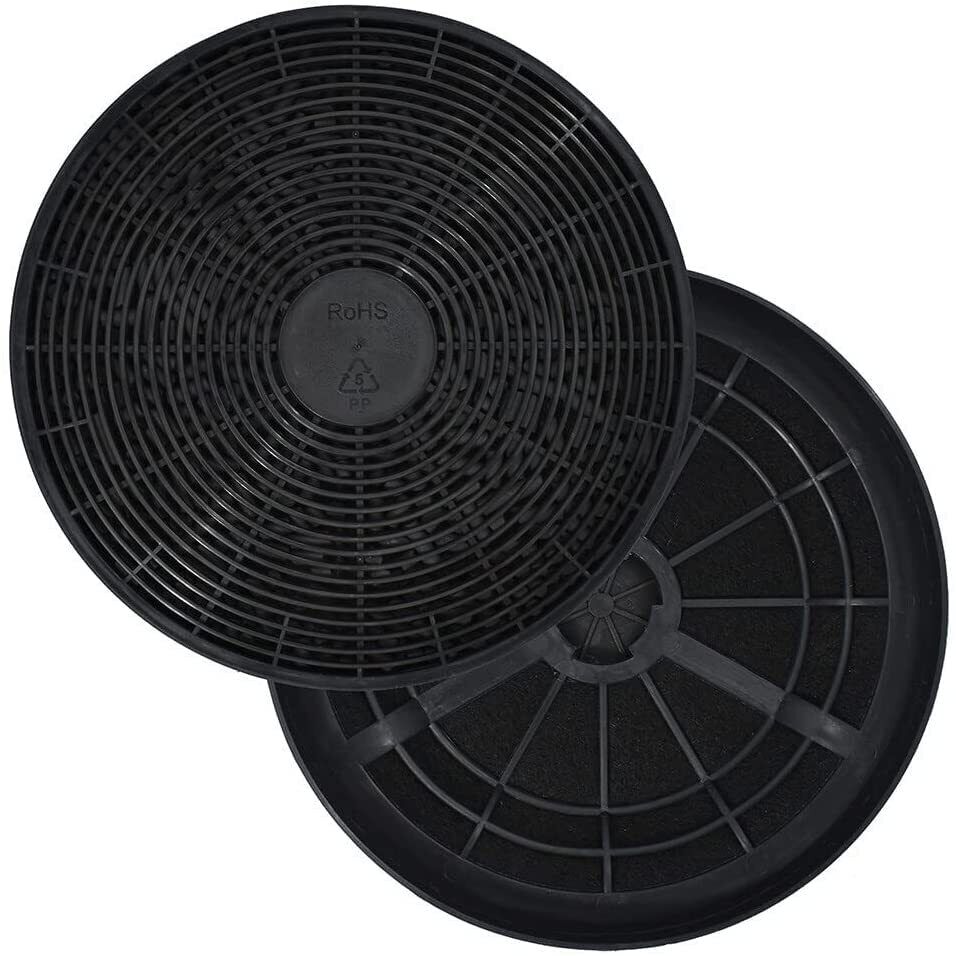 AllSpares© - 2 filtri ai carboni attivi per Respekta / Klarstein / Kolbe / Bo...