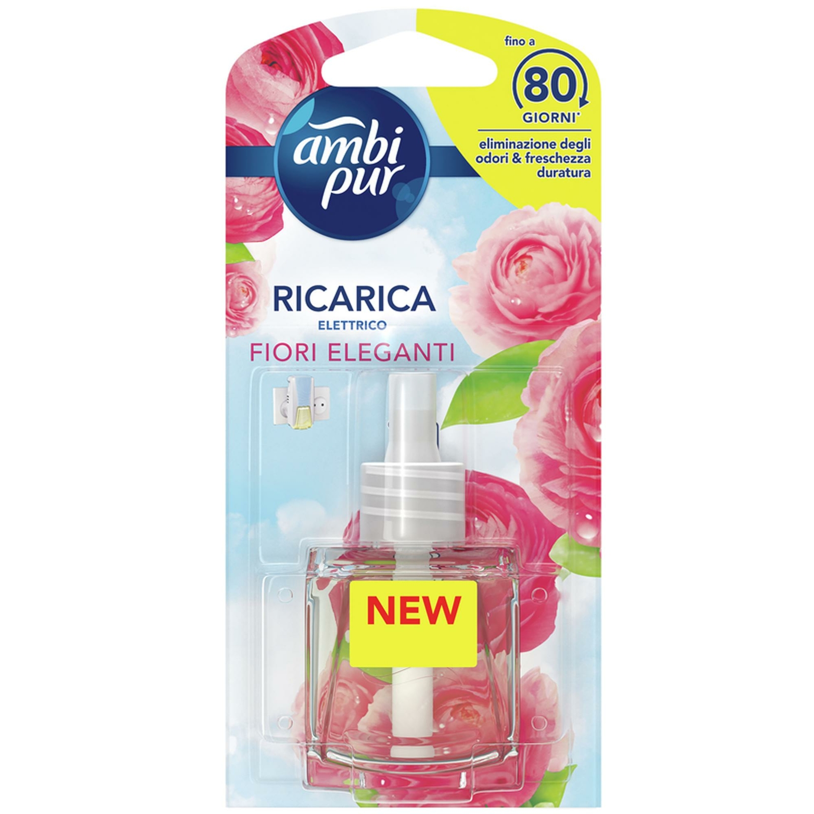 AMBI PUR RICARICA PER DIFFUSORE ELETTRICO FRAGRANZA FIORI ELEGANTI