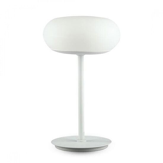 V-TAC VT-7353 Lampada da tavolo led 25W touch circolare opaca luce bianco caldo