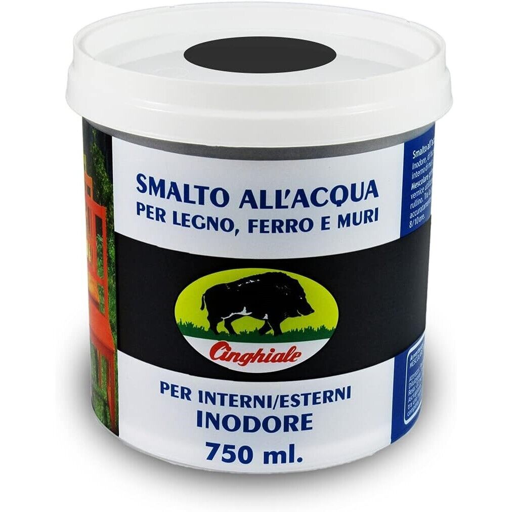 CINGHIALE - SMALTO ACQUA NERO 0,75 LT