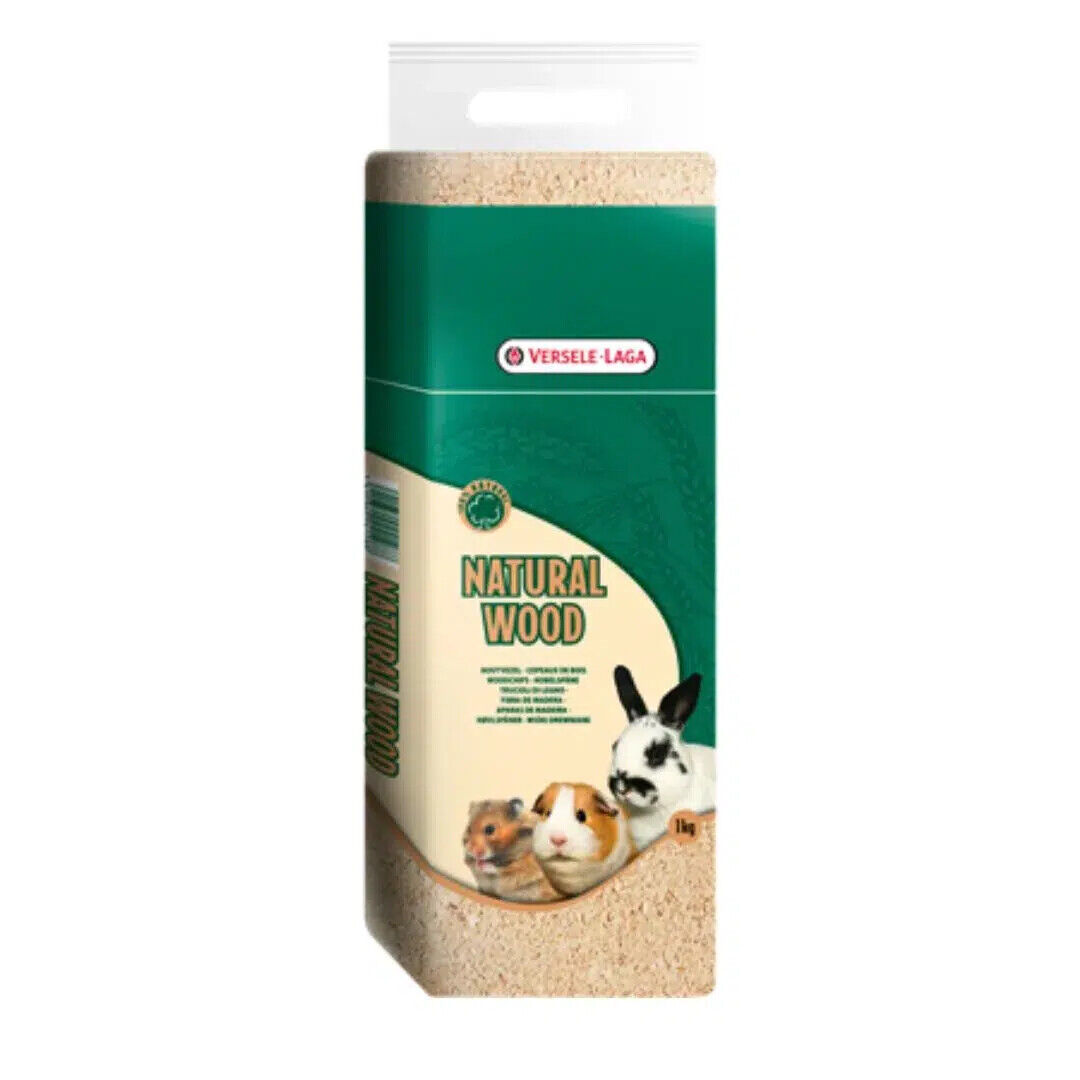 Versele Laga Natural Wood Lettiera per Roditori - 1kg