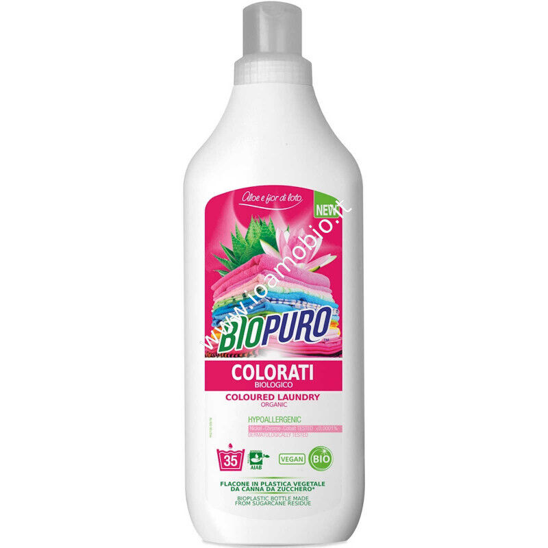 Detersivo Concentrato per Capi Colorati 35 lavaggi 1l - Biopuro
