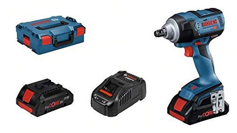 Bosch Professional Avvitatore a Massa Battente a Batteria GDS 18V-300, 18V, copp