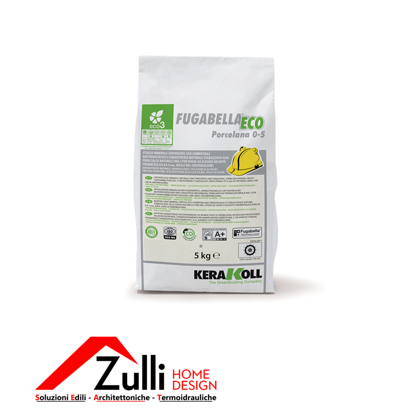 FUGABELLA ECO PORCELANA 0-5 KERAKOLL 39 BAHAMA BEIGE 5 KG
