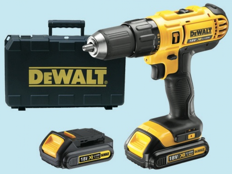 TRAPANI TRAPANO DEWALT 2 BATTERIE LITIO DCD776C2 18 V