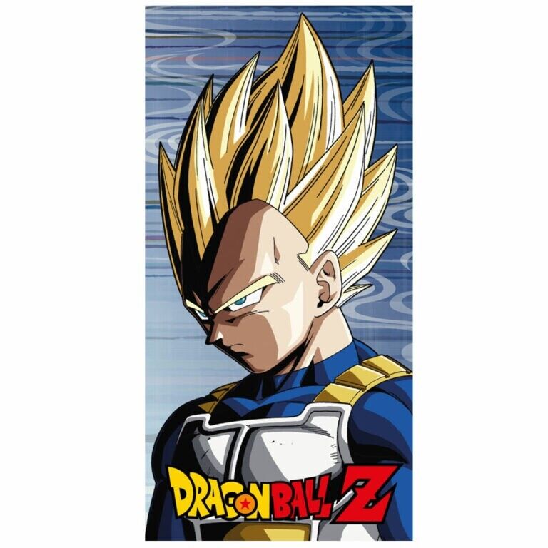 Dragon Ball Z Saiyan Vegeta Asciugamano,Compleanno Regalo,Official Merchandise