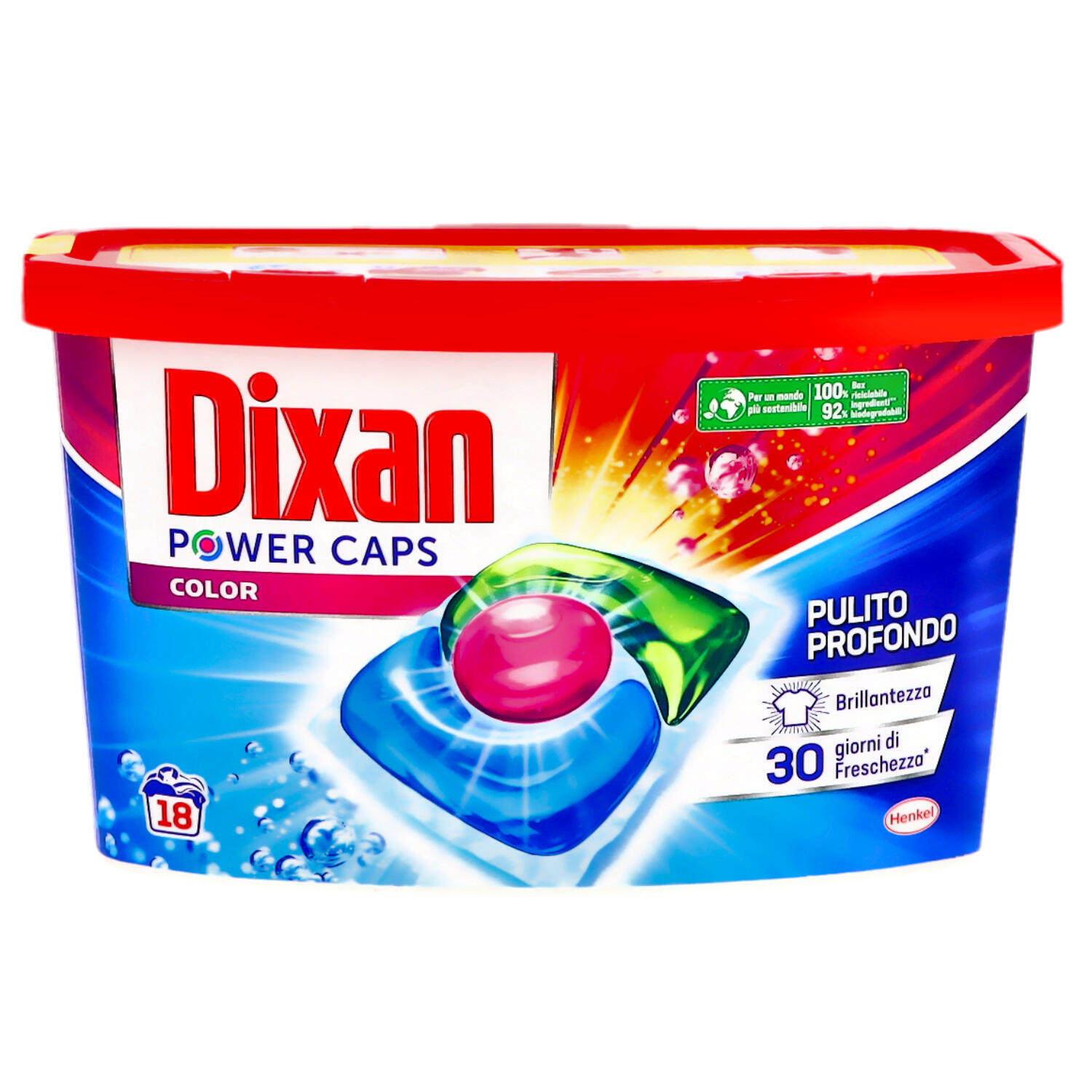 DIXAN POWER CAPS CLASSICO LAVATRICE 18PZ
