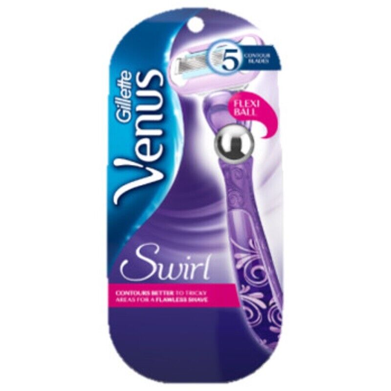 45041 GILLETTE VENUS RASOIO SWIRL 5 LAME FLEXI BALL