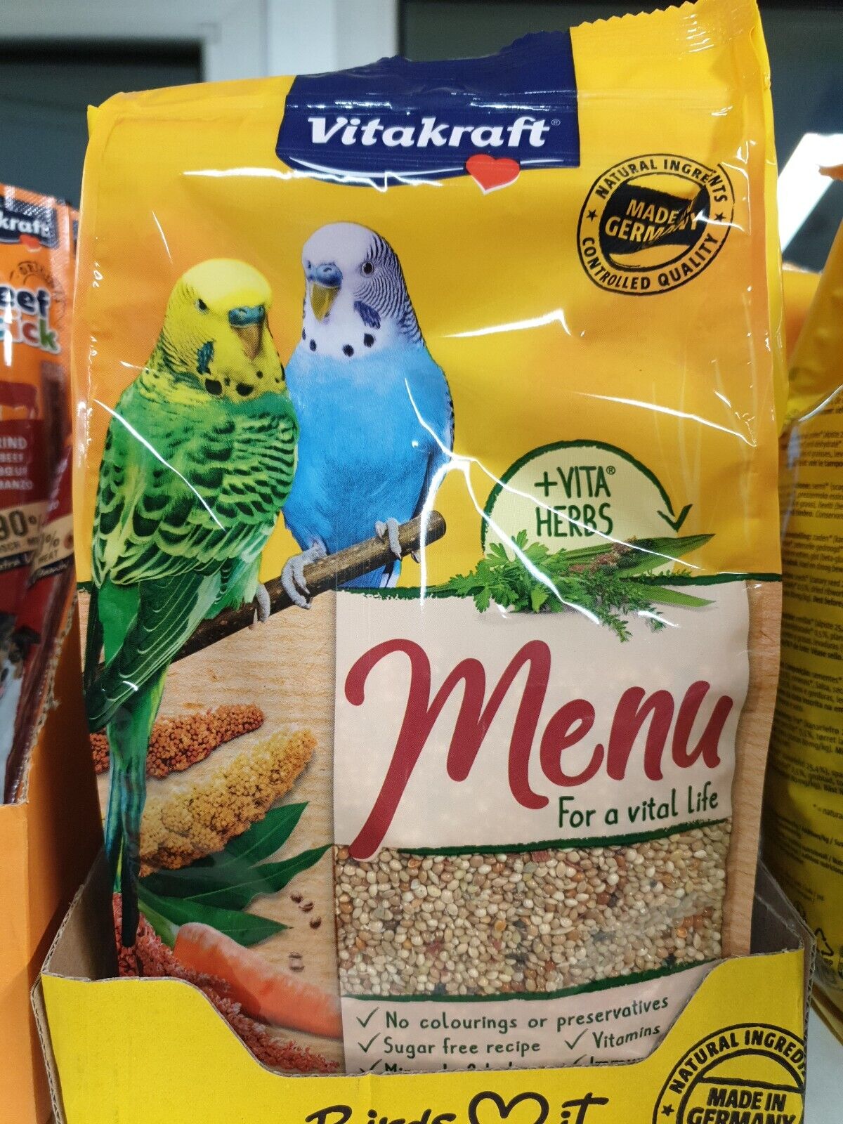 5 kg di Menu Vital Pappagallini Vitakraft