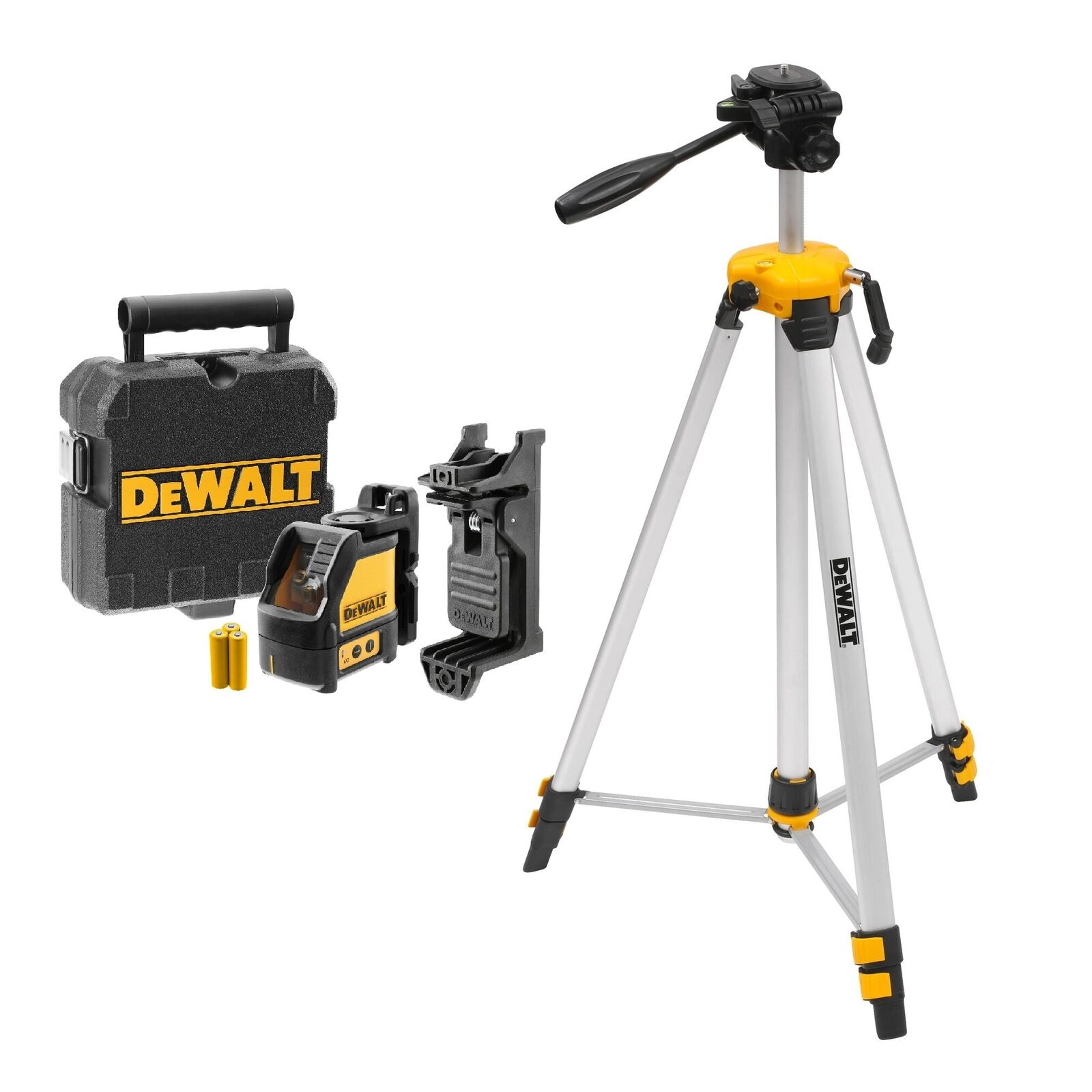DEWALT DW088KTRI-XJ Livella laser linea verticale e orizzontale - Raggio rosso