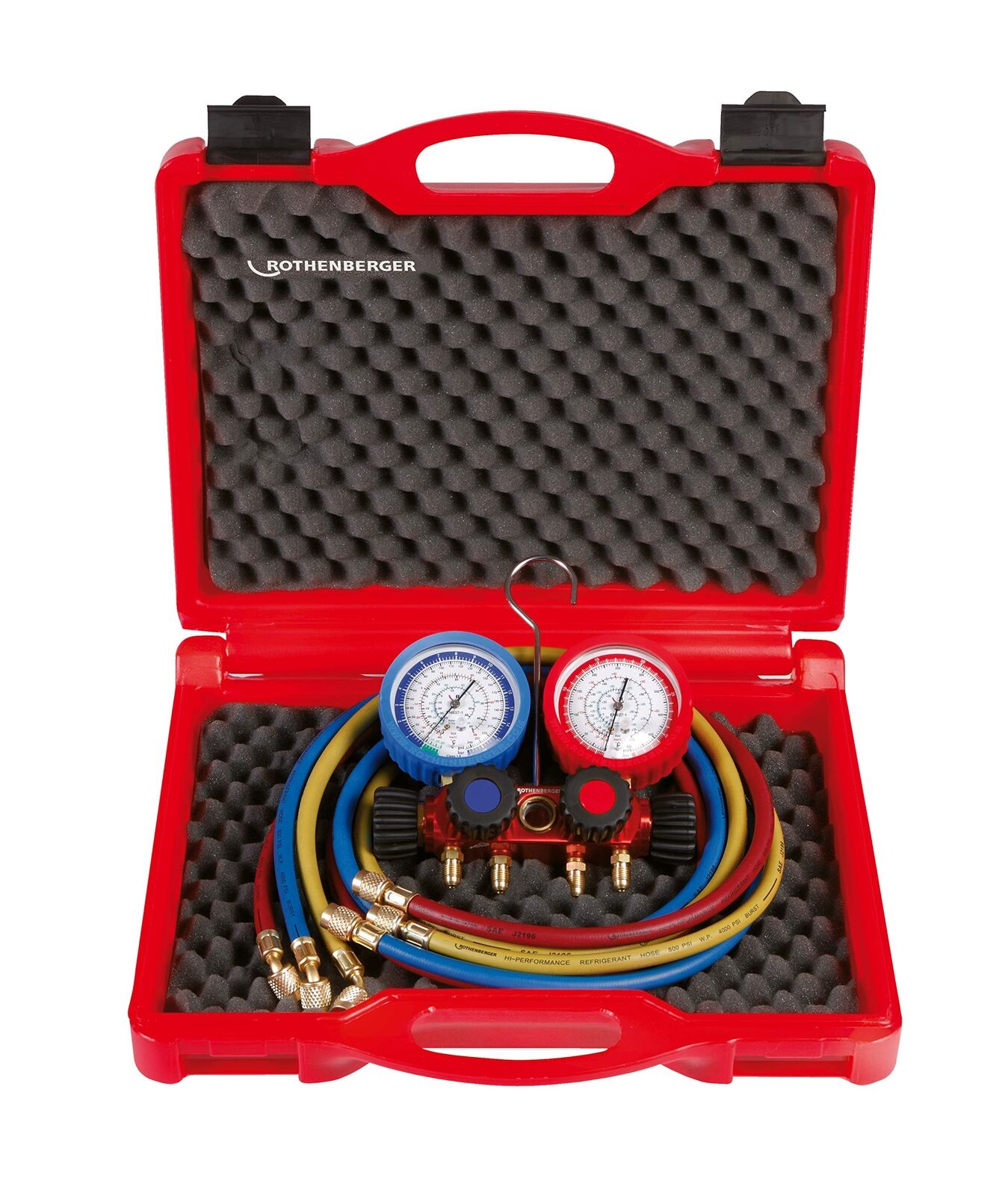 KIT MANOMETRICO 4 VIAS 3 MANGUERAS