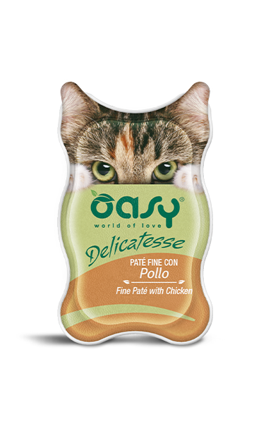 Oasy Delicatesse • Paté Fine Con Pollo 85 gr