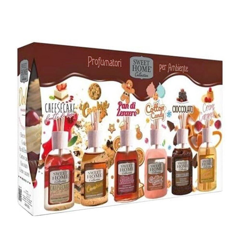 Suarez Sweet Home Dolci Fragranze Profumatori Per Ambiente 6x30ml