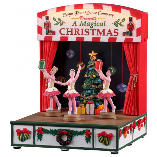 Lemax Sugar Plum dance company, compagnia di danza villaggio di Natale