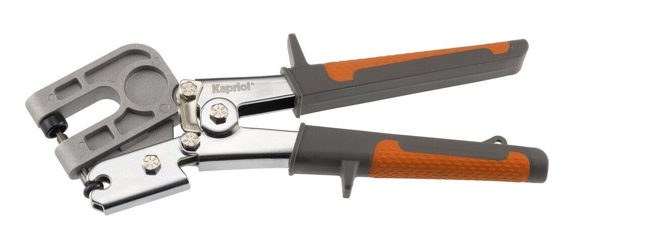 Pinza punzonatrice a una mano in acciaio per guide 0,5 a 0,8 mm 25655 KAPRIOL