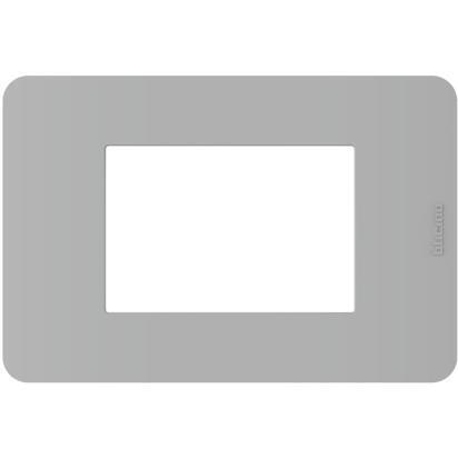 Bticino JA4803JG matixgo placca 3 posti-moduli colore Grigio