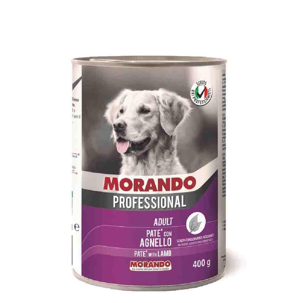 Patè cane con agnello Morando 400gr