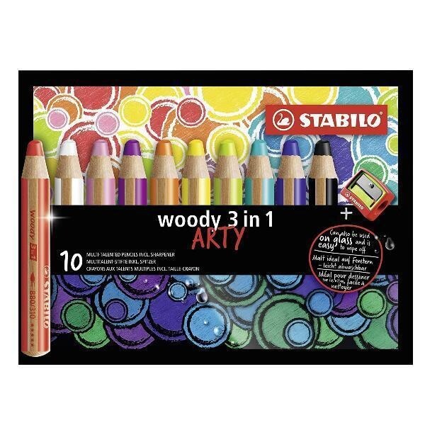 STABILO WOODY 3 IN 1 CONF. DA 10