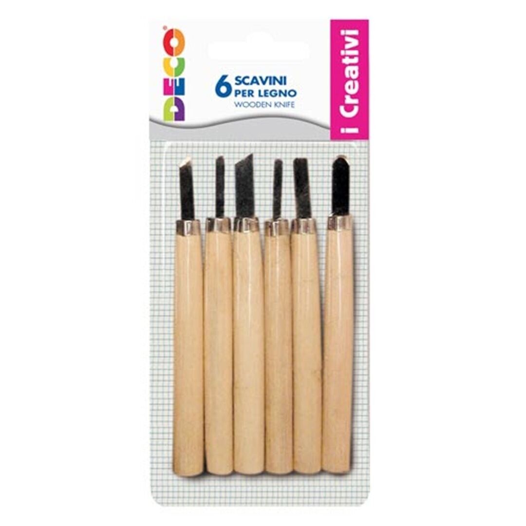 Scavini Manico Legno Pezzi 6 | Cwr
