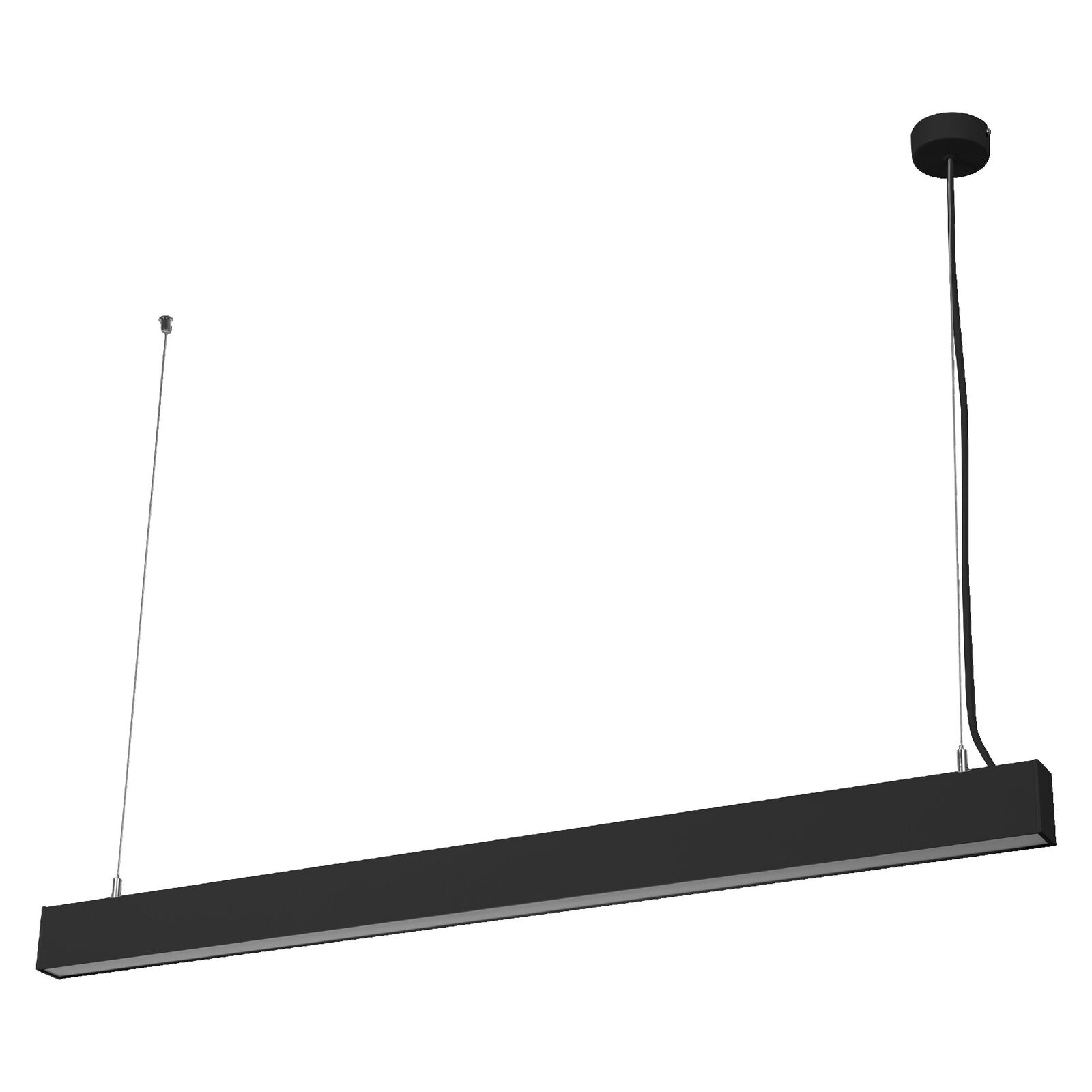 LEDVANCE Office Line Cuboid, square suspended office ceiling light, 42 W, 4,400 