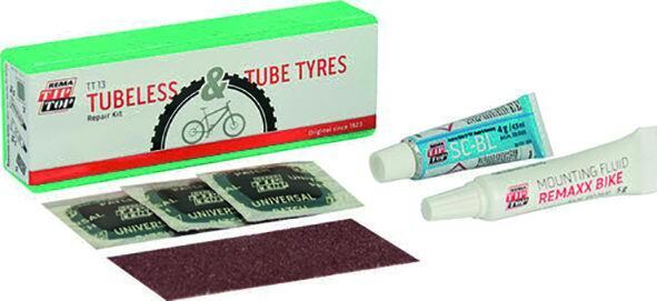 59421 KIT RIPARAZIONE CICLI TIP-TOP TT-BIKE 13 TUBELESS pz. 6