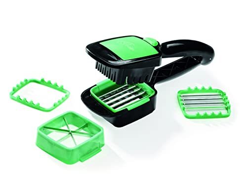 Genius Nicer Dicer Quick - Affettatrice per verdure, 5 pezzi (e8G)